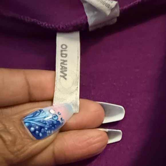 Old Navy Rich Purple Top - Picture 2 of 4